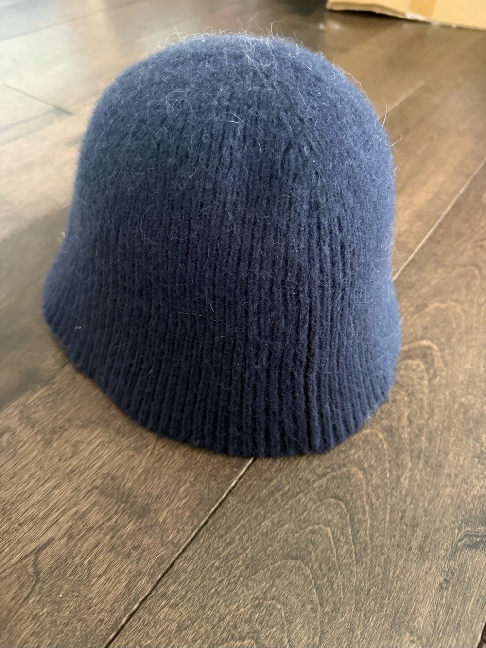 Winems Navy Bucket Hat - Soft Winter Accessory